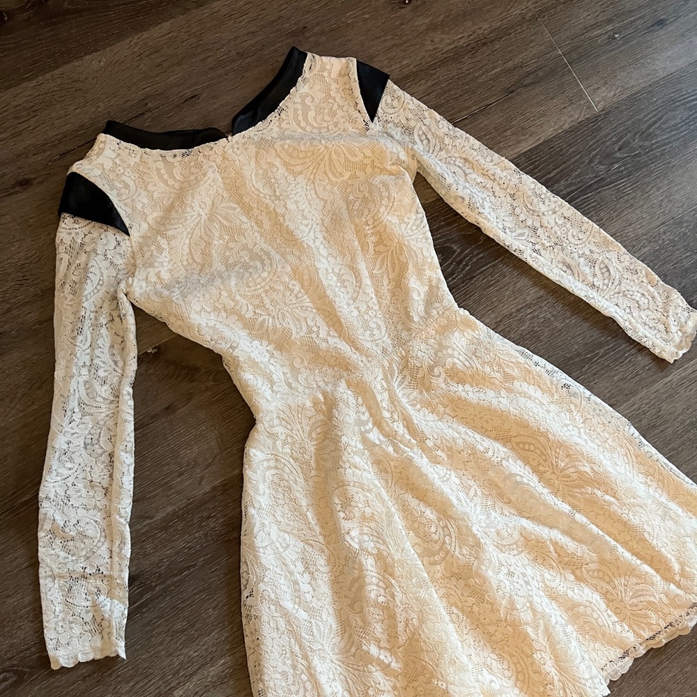 Selling beautiful dress by Rhea Costa. Can’t fit me anymore 🙈